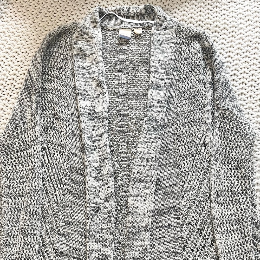 Roxy Take Stock Long Open Sweater